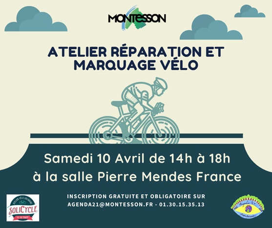 Mpntesson marquage vélo
